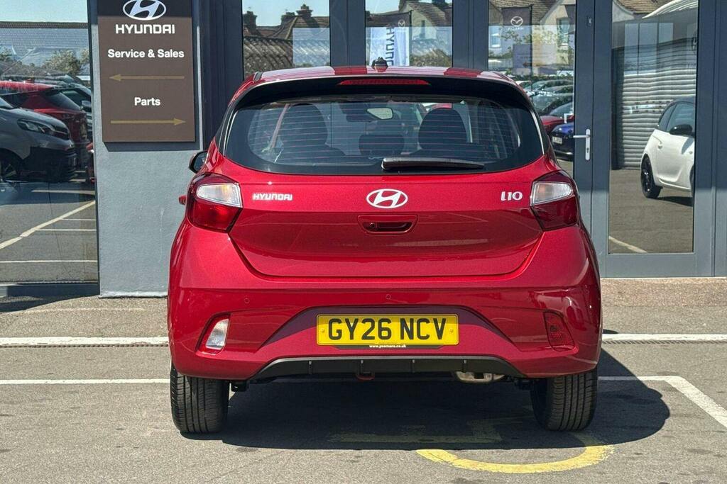 Hyundai I10 1.0 Advance Hatchback GY26NCV Red #4