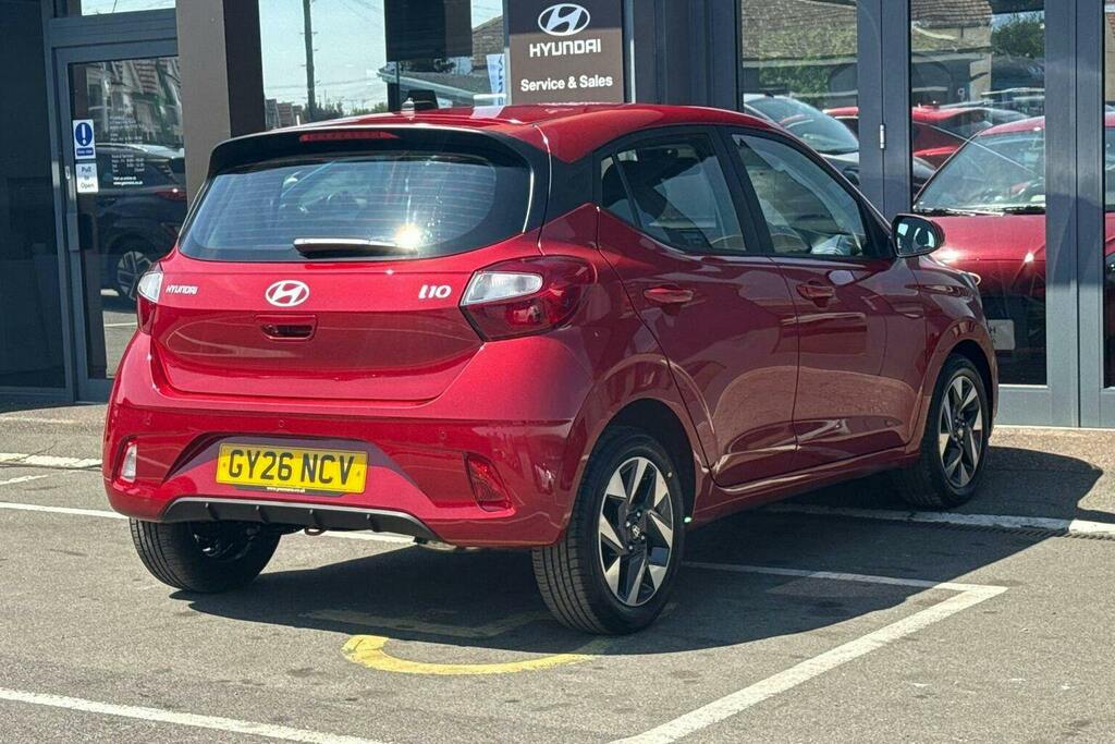 Hyundai I10 1.0 Advance Hatchback GY26NCV Red #3