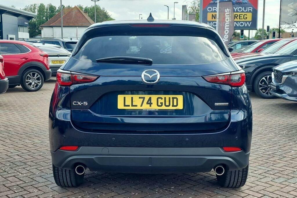 Mazda CX-5 2.0 E Skyactiv G Mhev Exclusive Line Suv Petro LL74GUD Blue #4