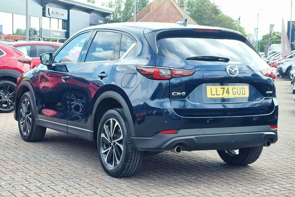 Mazda CX-5 2.0 E Skyactiv G Mhev Exclusive Line Suv Petro LL74GUD Blue #5