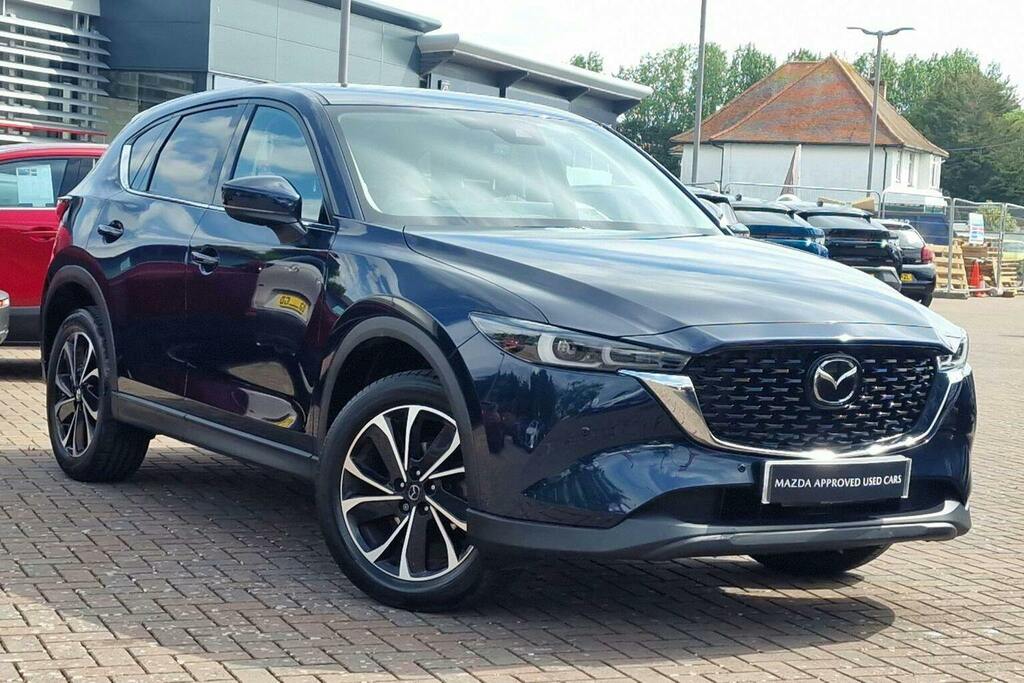 Mazda CX-5 2.0 E Skyactiv G Mhev Exclusive Line Suv Petro Blue