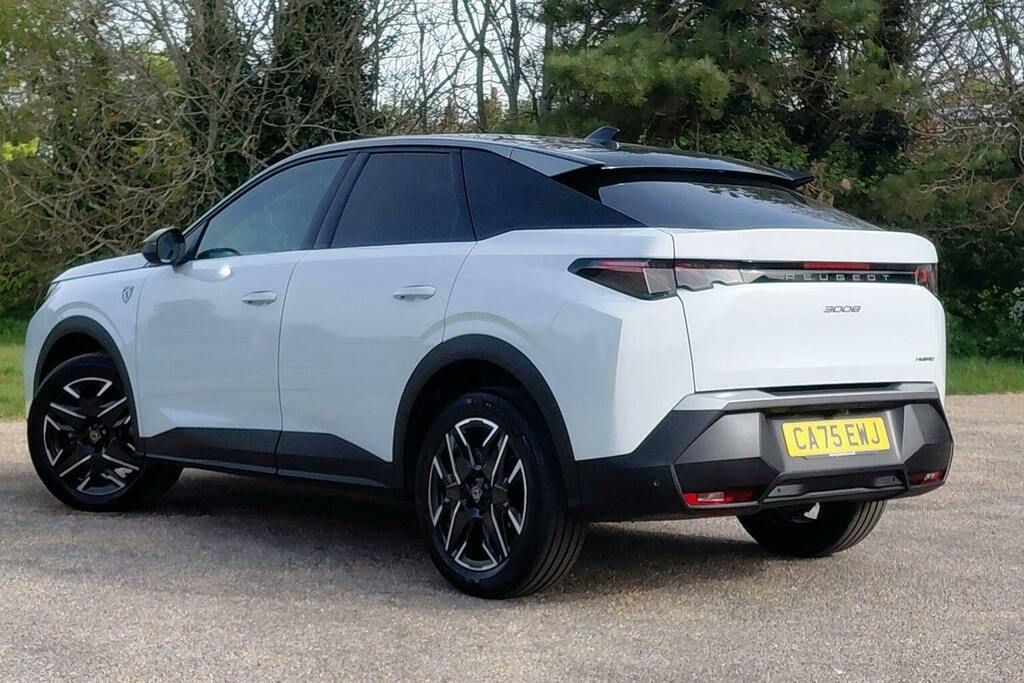 Peugeot 3008 1.2 Hybrid Gt Suv Hybrid E Dsc6 CA75EWJ White #5