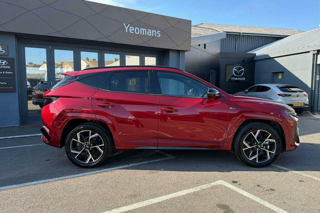 Hyundai Tucson 1.6 T Gdi Mhev N Line Suv Hybrid Dct GY26KYP Red #2