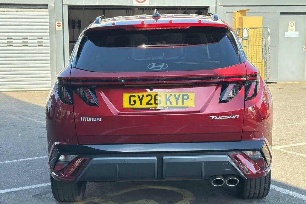 Hyundai Tucson 1.6 T Gdi Mhev N Line Suv Hybrid Dct GY26KYP Red #4