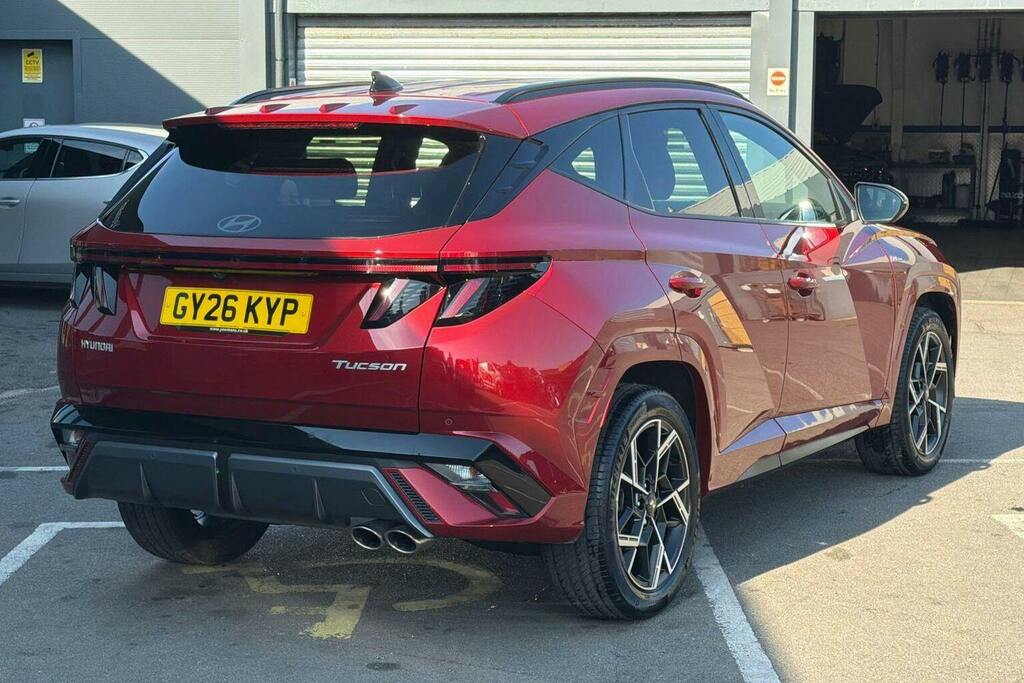 Hyundai Tucson 1.6 T Gdi Mhev N Line Suv Hybrid Dct GY26KYP Red #3