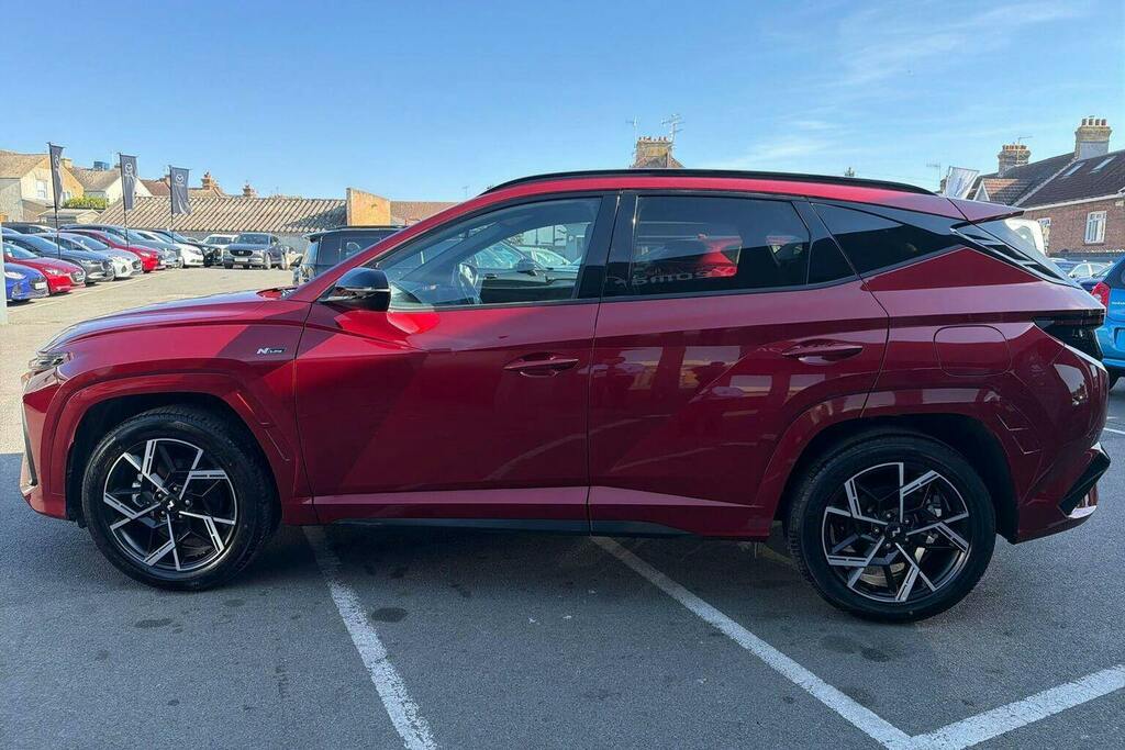 Hyundai Tucson 1.6 T Gdi Mhev N Line Suv Hybrid Dct GY26KYP Red #6