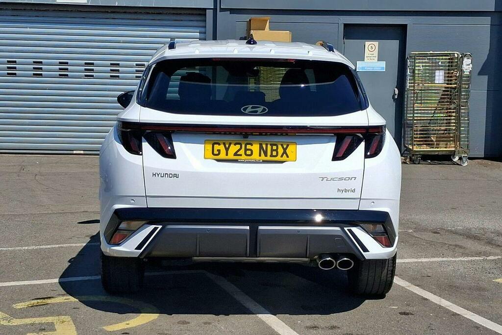 Hyundai Tucson 1.6 T Gdi N Line Suv Hybrid White #4