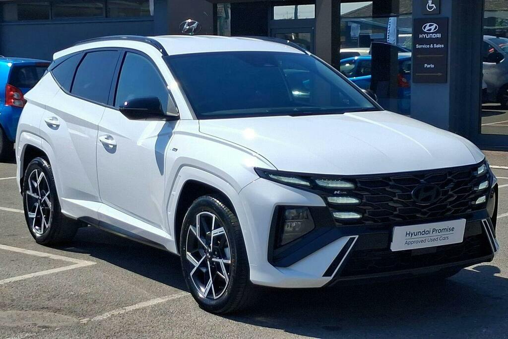 Hyundai Tucson 1.6 T Gdi N Line Suv Hybrid White