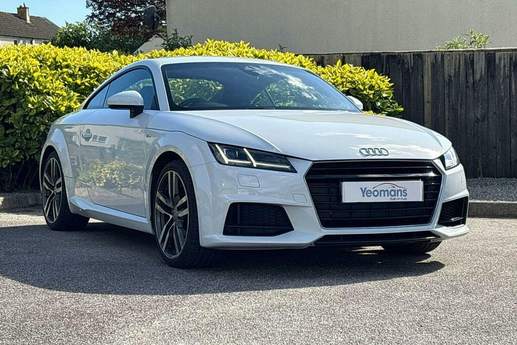 Audi TT 2.0 Tfsi S Line Coupe White