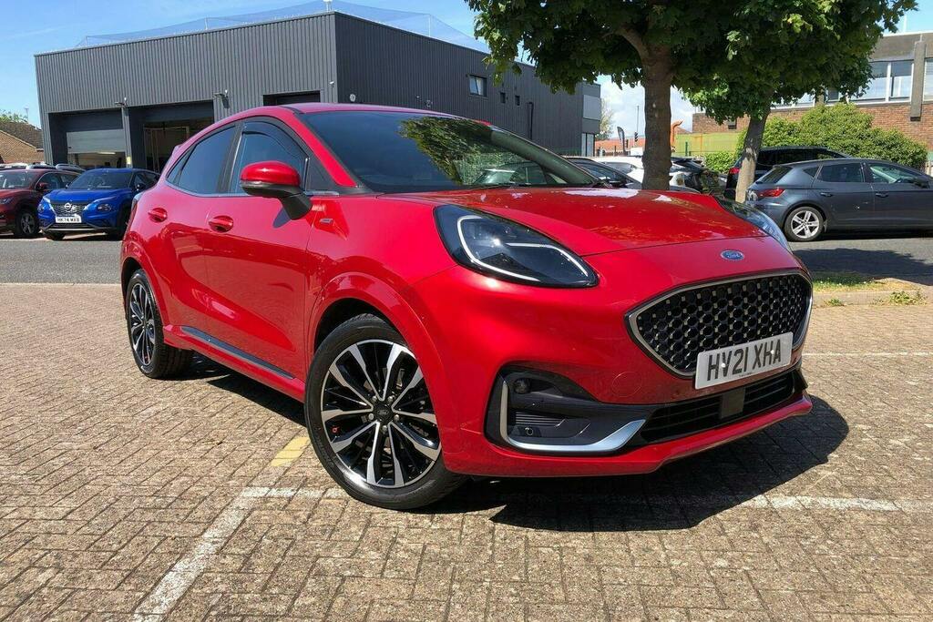 Ford Puma 1.0T Ecoboost Mhev St Line Vignale Suv Red