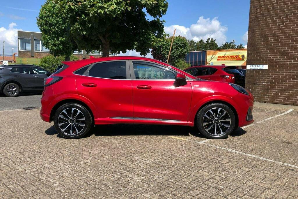 Ford Puma 1.0T Ecoboost Mhev St Line Vignale Suv HV21XHA Red #2
