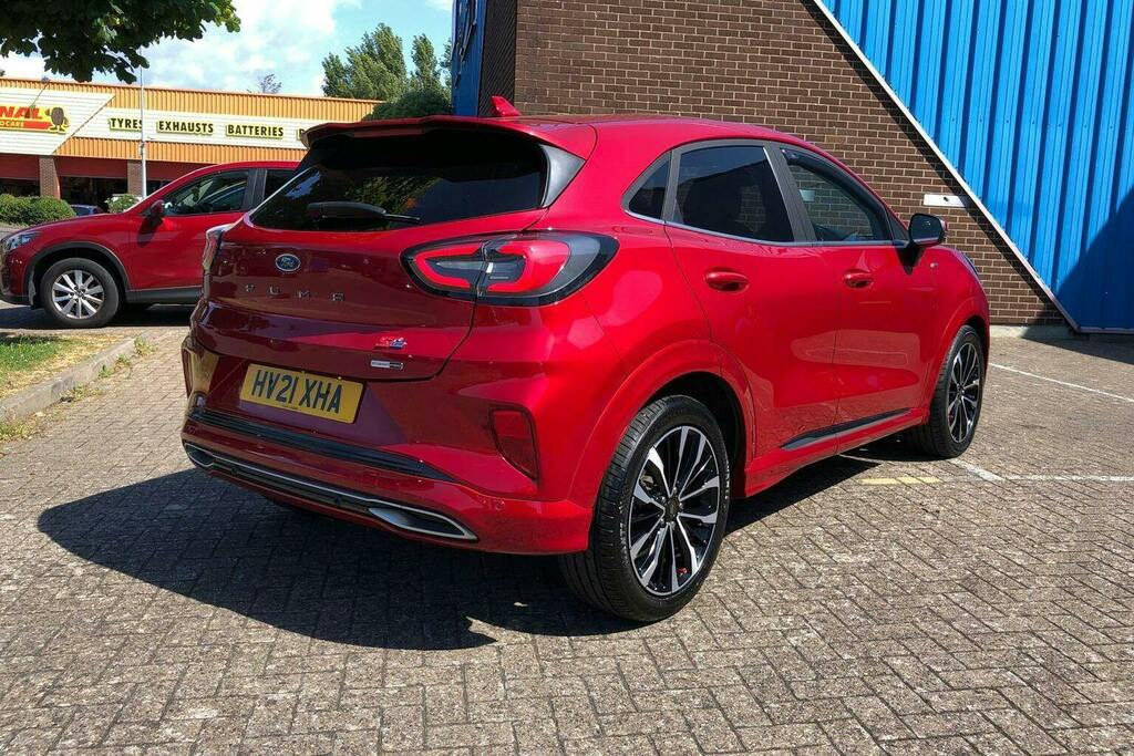 Ford Puma 1.0T Ecoboost Mhev St Line Vignale Suv HV21XHA Red #3
