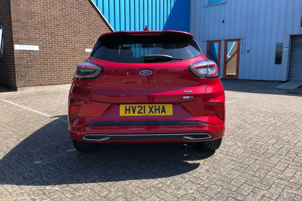 Ford Puma 1.0T Ecoboost Mhev St Line Vignale Suv HV21XHA Red #4