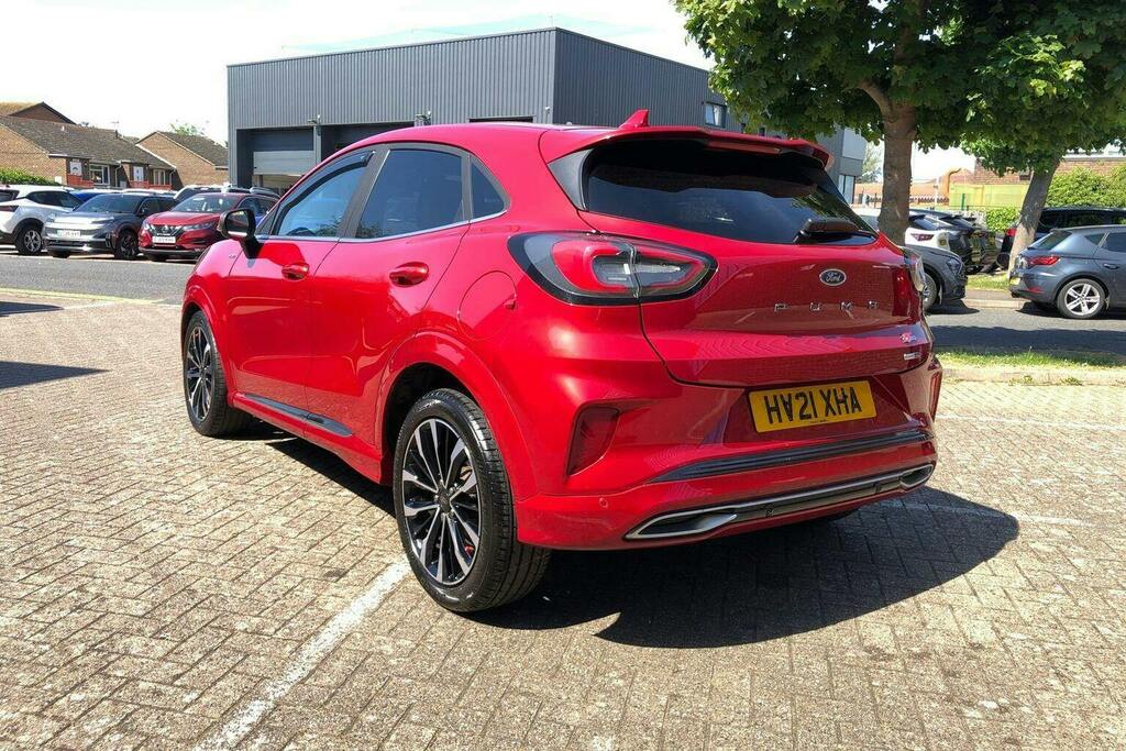 Ford Puma 1.0T Ecoboost Mhev St Line Vignale Suv HV21XHA Red #5