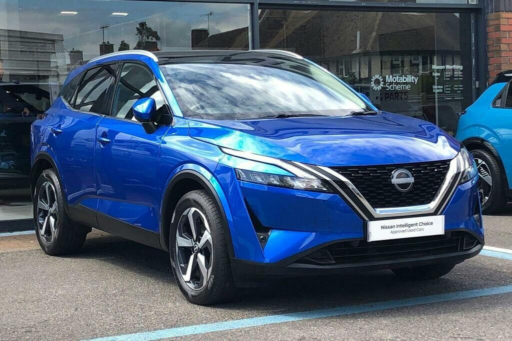Nissan Qashqai 1.3 Dig T Mhev N Connecta Suv Hybrid Ma Blue