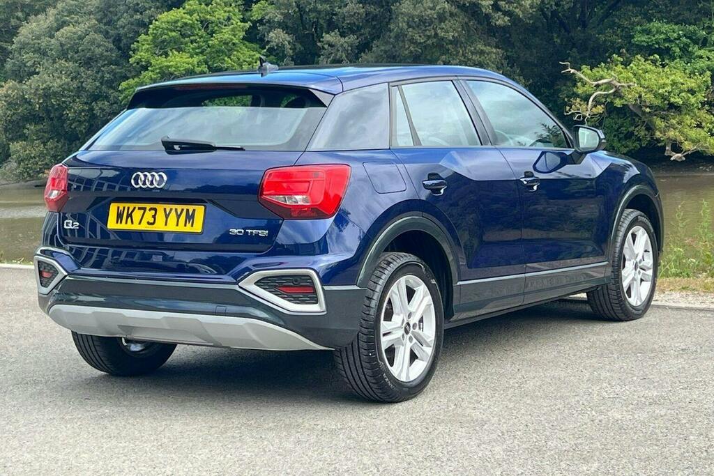 Audi Q2 1.0 Tfsi 30 Sport Suv WK73YYM Blue #3