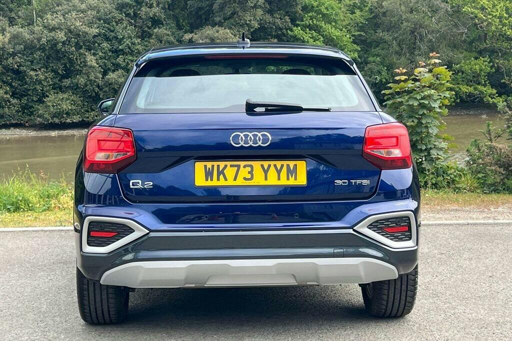 Audi Q2 1.0 Tfsi 30 Sport Suv WK73YYM Blue #4