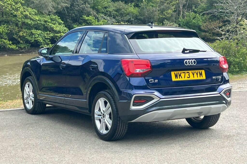 Audi Q2 1.0 Tfsi 30 Sport Suv WK73YYM Blue #5
