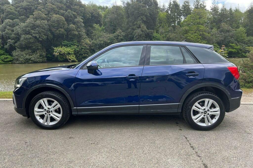 Audi Q2 1.0 Tfsi 30 Sport Suv WK73YYM Blue #6