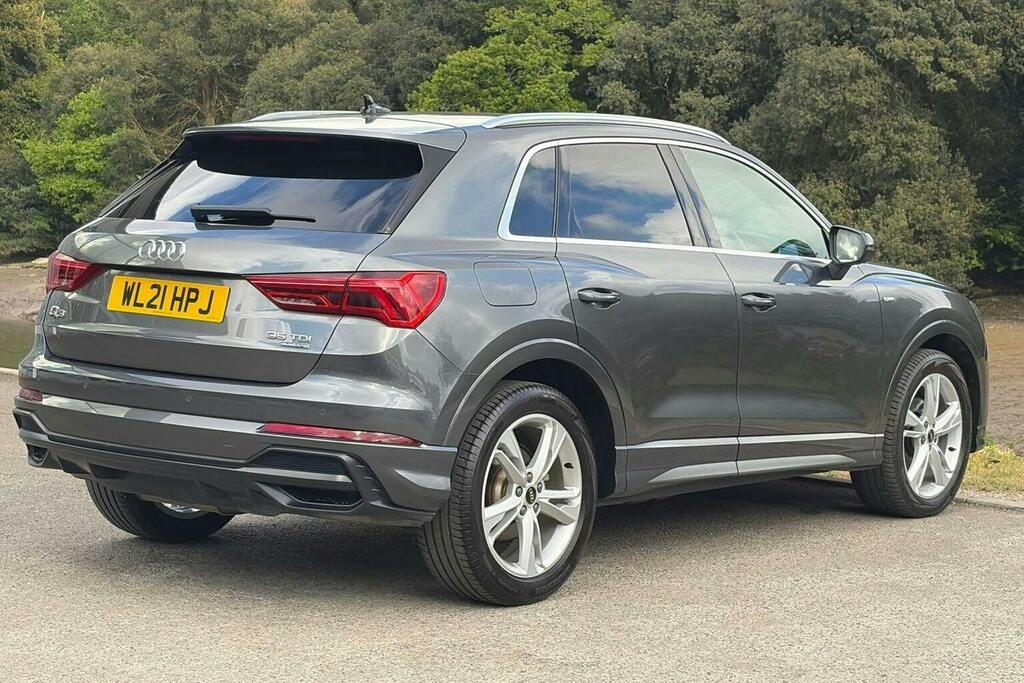 Audi Q3 2.0 Tdi 35 S Line Suv S Tronic Quattro WL21HPJ Grey #3