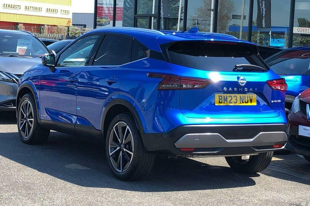 Nissan Qashqai 1.5 H E Power Tekna Suv Hybrid BM23NUV Blue #5