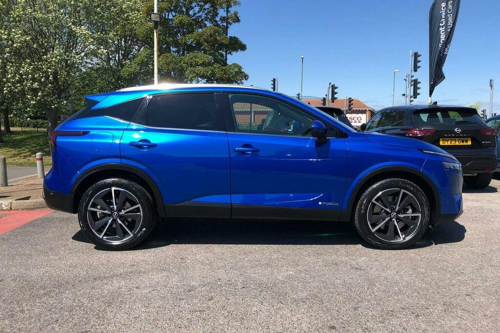 Nissan Qashqai 1.5 H E Power Tekna Suv Hybrid BM23NUV Blue #2