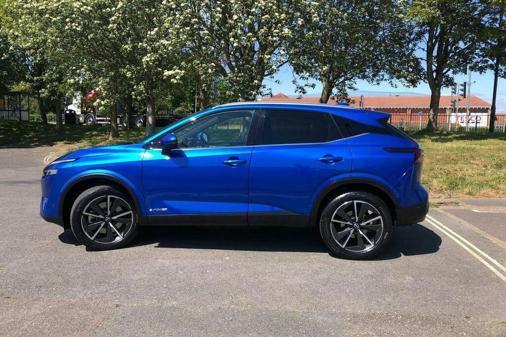 Nissan Qashqai 1.5 H E Power Tekna Suv Hybrid BM23NUV Blue #6