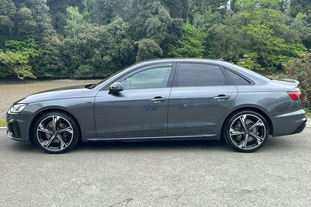 Audi A4 2.0 Tfsi 35 Black Edition Saloon S Tron RJ73OUA Grey #6