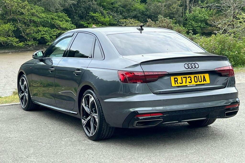Audi A4 2.0 Tfsi 35 Black Edition Saloon S Tron RJ73OUA Grey #5
