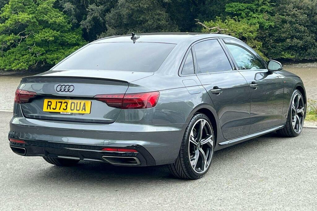 Audi A4 2.0 Tfsi 35 Black Edition Saloon S Tron RJ73OUA Grey #3