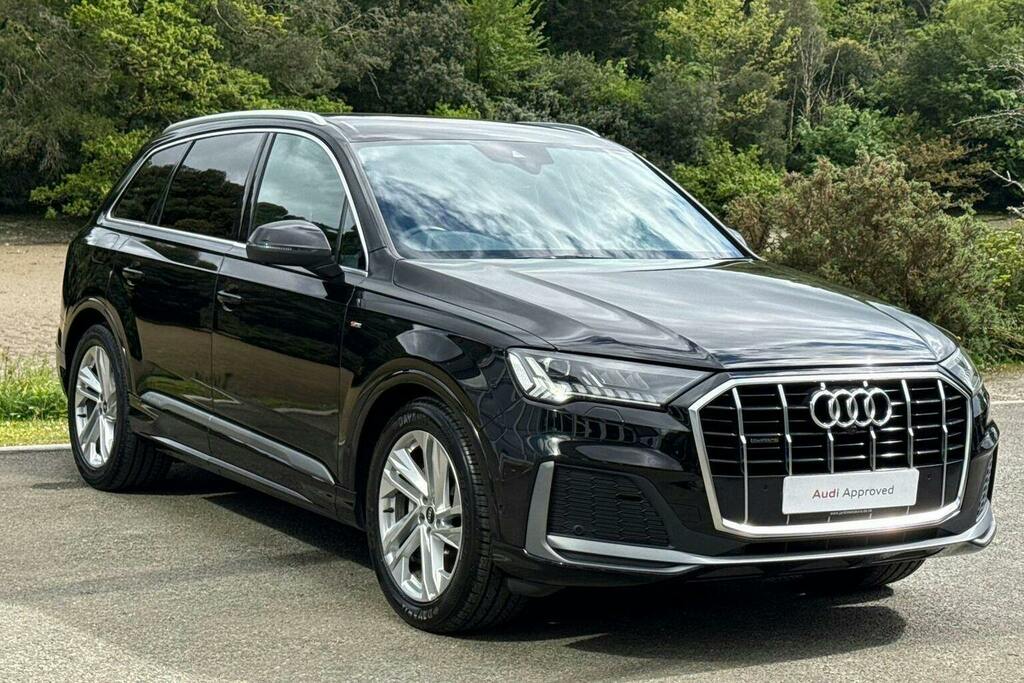 Audi Q7 3.0 Tdi V6 45 S Line Suv Tiptronic Quat KR71VOV Black