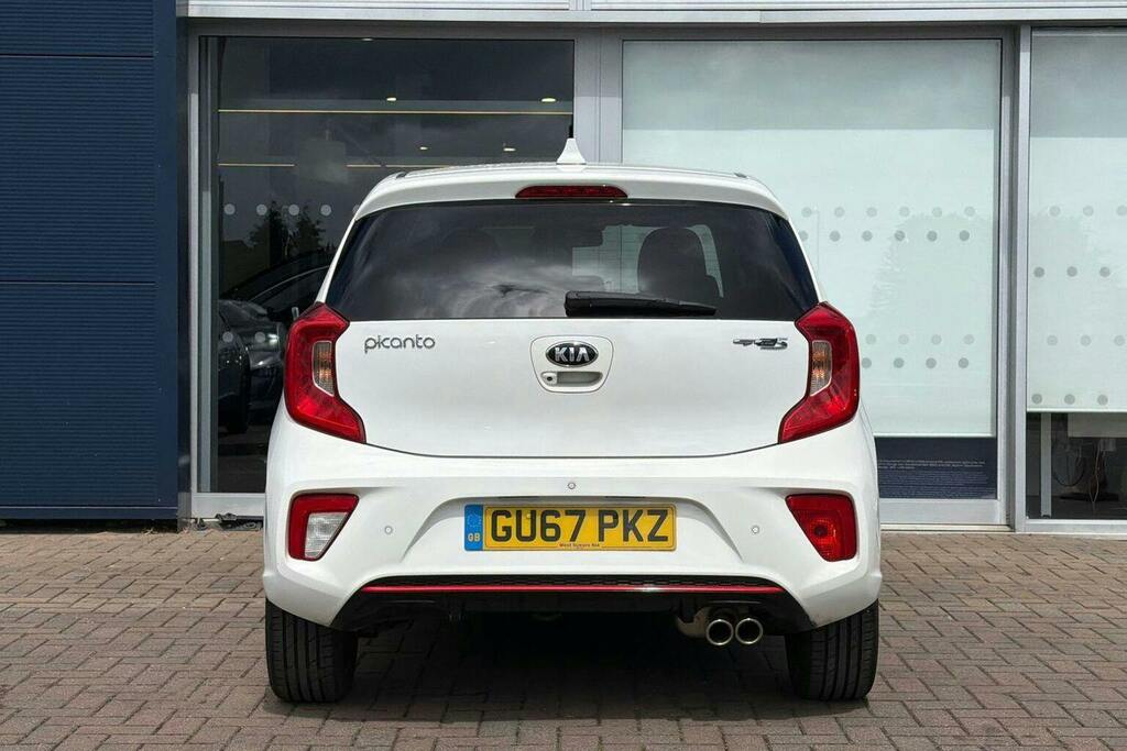 Kia Picanto 1.25 Gt Line S Hatchback White #4