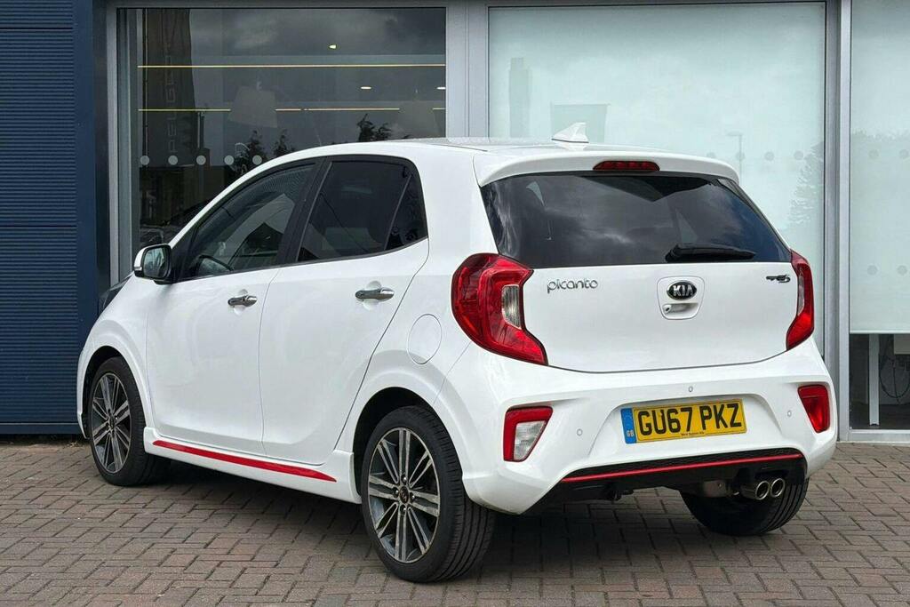 Kia Picanto 1.25 Gt Line S Hatchback White #5