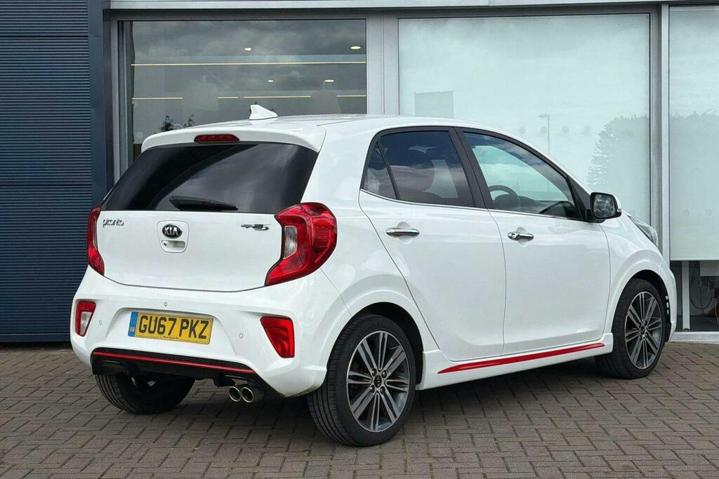 Kia Picanto 1.25 Gt Line S Hatchback White #3
