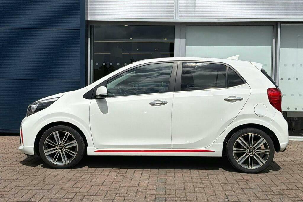 Kia Picanto 1.25 Gt Line S Hatchback White #6