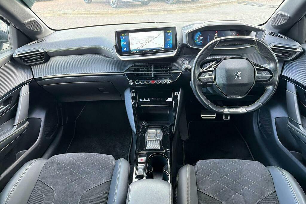 Peugeot e-208 50Kwh Gt Premium Hatchback EA72YDK Grey #3