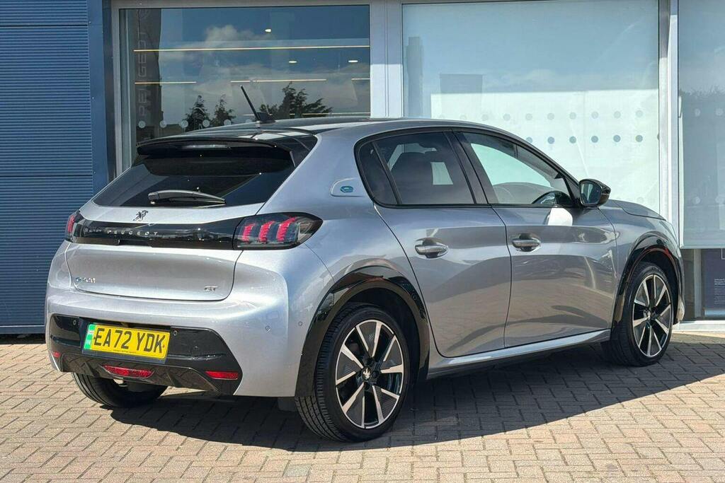 Peugeot e-208 50Kwh Gt Premium Hatchback EA72YDK Grey #6