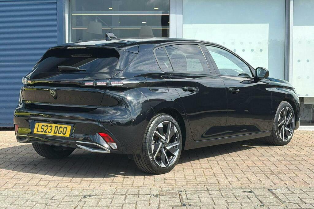 Peugeot 308 1.2 Puretech Allure Premium Hatchback E LS23DGO Black #6