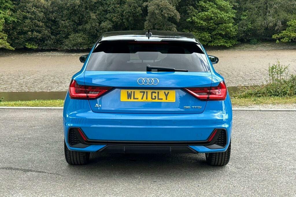 Audi A1 1.5 Tfsi 35 Black Edition Sportback S T WL71GLY Blue #4