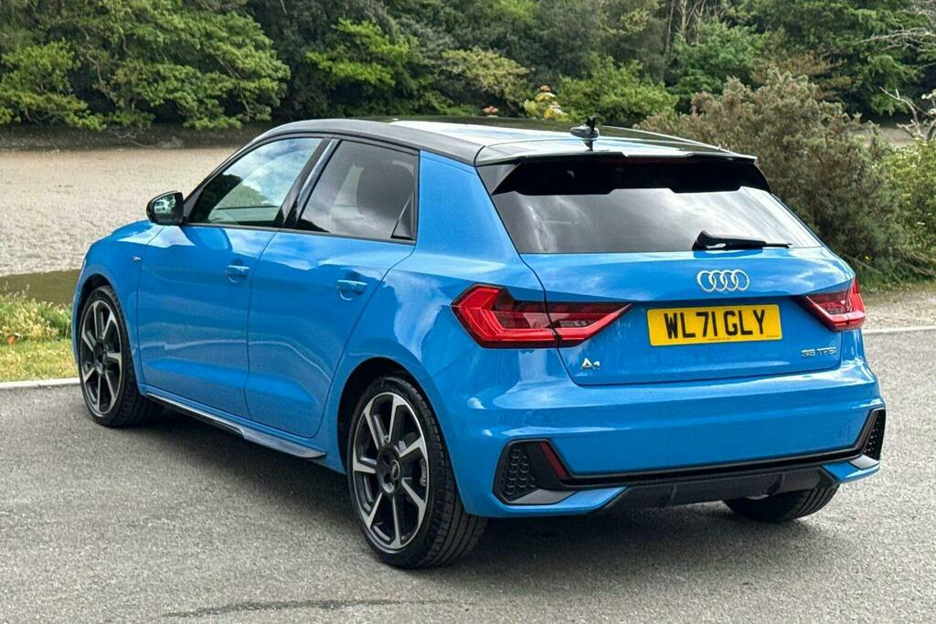 Audi A1 1.5 Tfsi 35 Black Edition Sportback S T WL71GLY Blue #5