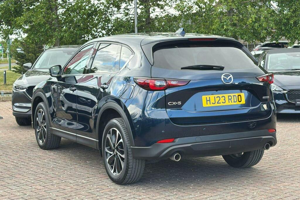 Mazda CX-5 2.0 E Skyactiv G Mhev Exclusive Line Suv Petro HJ23RDO Blue #5