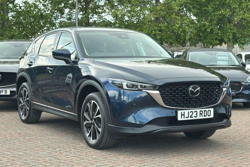 Mazda CX-5 2.0 E Skyactiv G Mhev Exclusive Line Suv Petro Blue