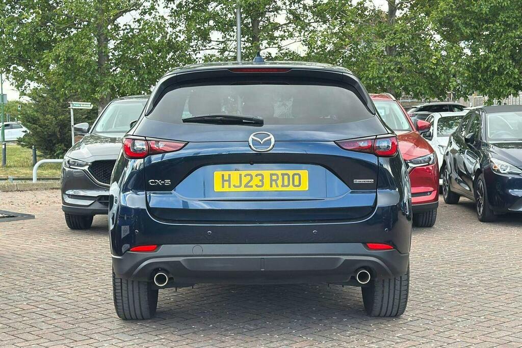 Mazda CX-5 2.0 E Skyactiv G Mhev Exclusive Line Suv Petro HJ23RDO Blue #4