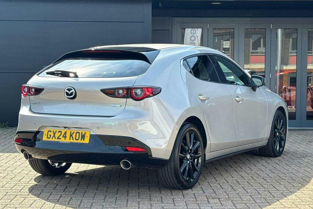 Mazda 3 2.0 E Skyactiv X Mhev Takumi Hatchback GX24KOW Silver #3