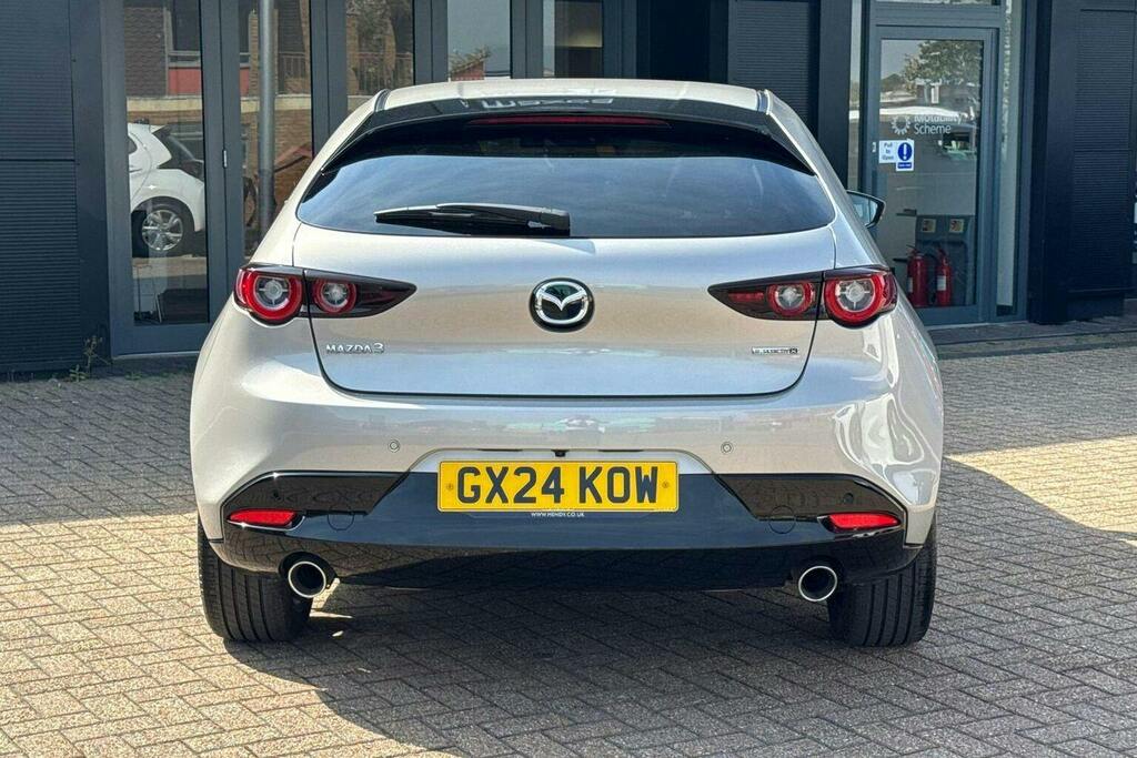 Mazda 3 2.0 E Skyactiv X Mhev Takumi Hatchback GX24KOW Silver #4