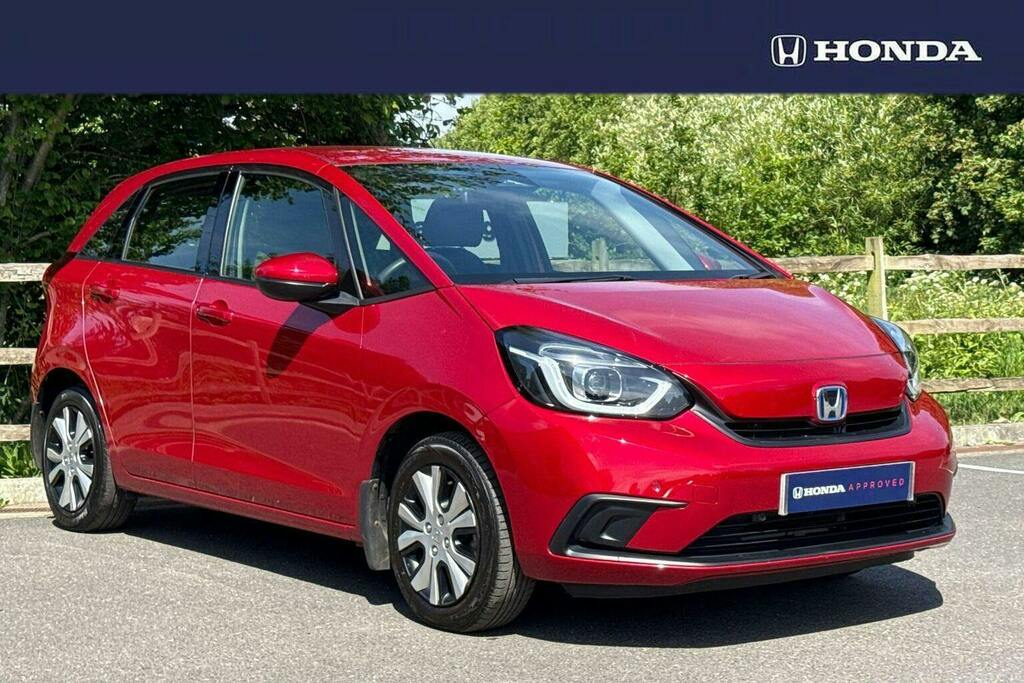 Honda Jazz 1.5 H I Mmd Sr Hatchback Hybrid Ecvt Red