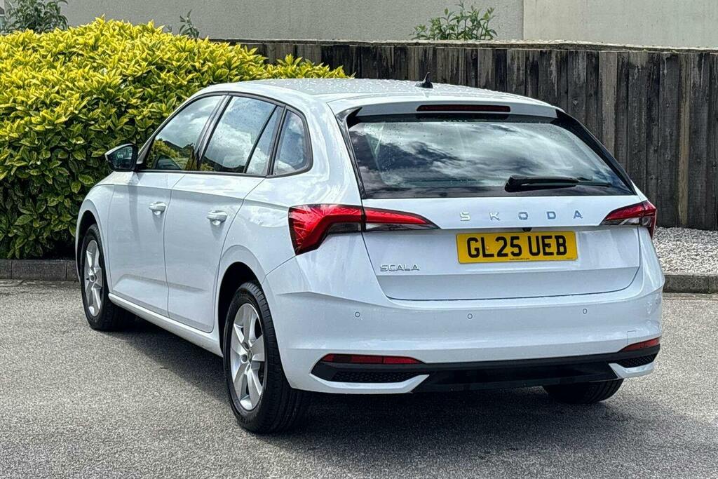 Skoda Scala 1.0 Tsi Se Edition Hatchback GL25UEB White #5