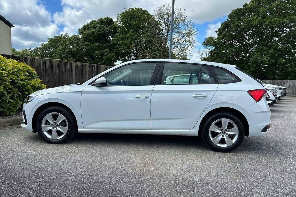 Skoda Scala 1.0 Tsi Se Edition Hatchback GL25UEB White #6