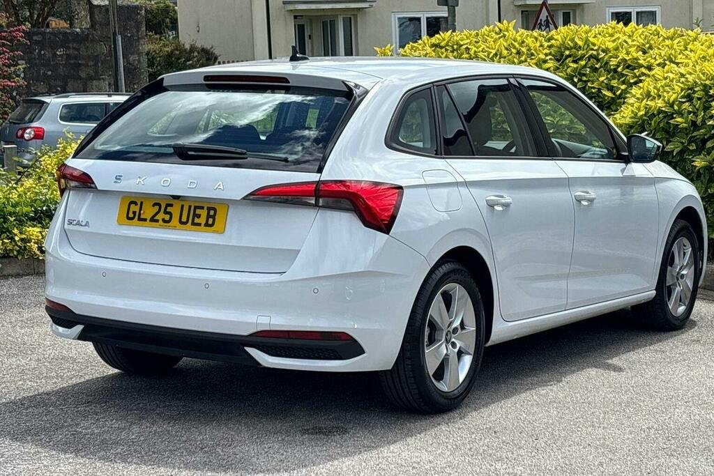 Skoda Scala 1.0 Tsi Se Edition Hatchback GL25UEB White #3