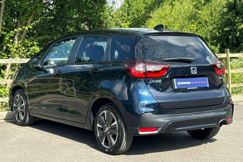 Honda Jazz 1.5 H I Mmd Advance Hatchback Hybrid Ec Blue #5